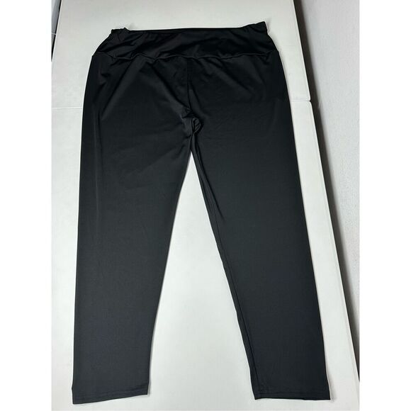 SHEIN Curve Women's Straight Leg Travelers Pants Black  Size 5X - Picture 1 of 12